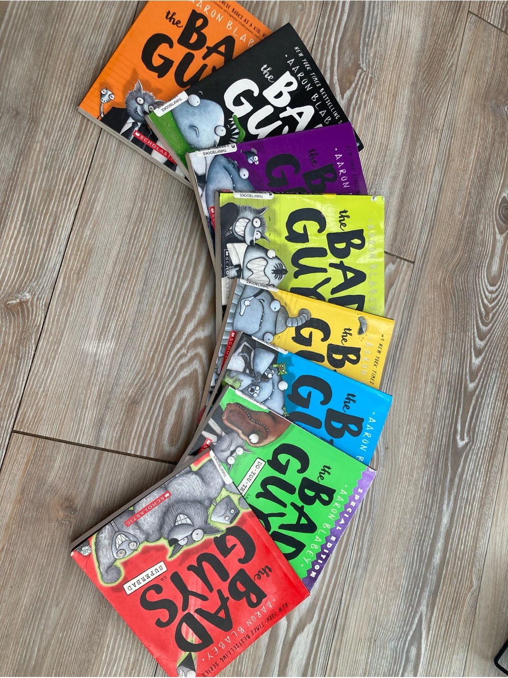 Set of The Bad Guys Children's Books 1-8